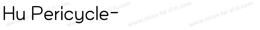 Hu Pericycle字体转换